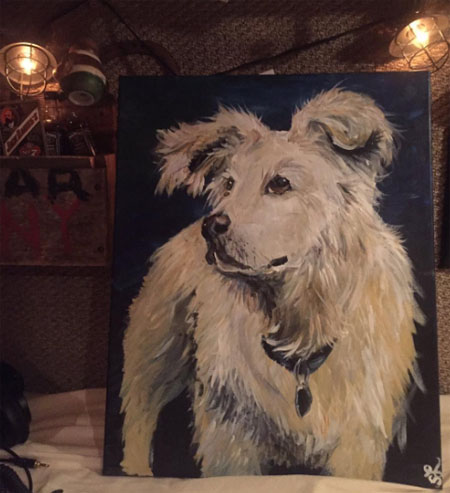 Fan Immortalizes Dierks Bentley’s Departed Dog in Beautiful Gift