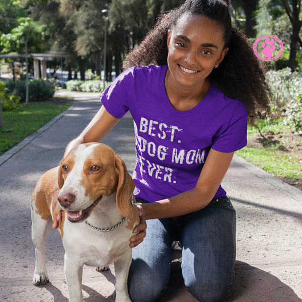 Best dog mom ever best sale t shirt