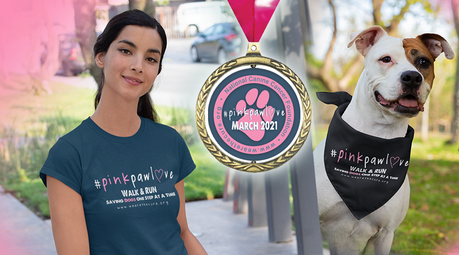 #PinkPawLove Virtual Walk raises $21,556