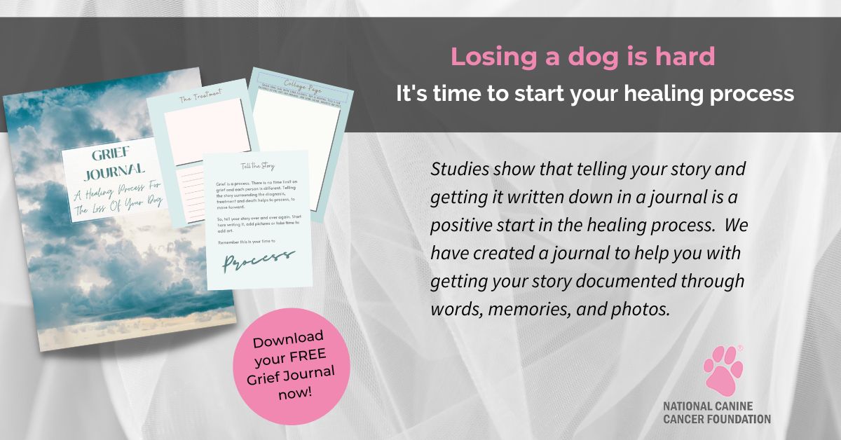 Grief Journal for mourning dog owners